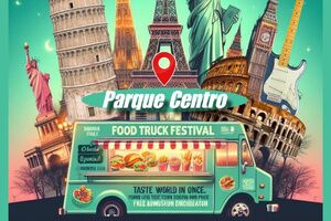 Festival Mundial de Food Truck en el Parque Centro