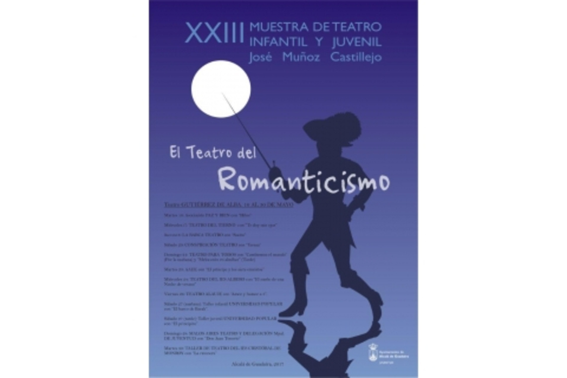 EL ROMANTICISMO PROTAGONIZA LA XXIII MUESTRA DE TEATRO MUÑOZ CASTILLEJO QUE ABRE CON IMPORTANTES NOVEDADES Y OBRAS ESPECIALES